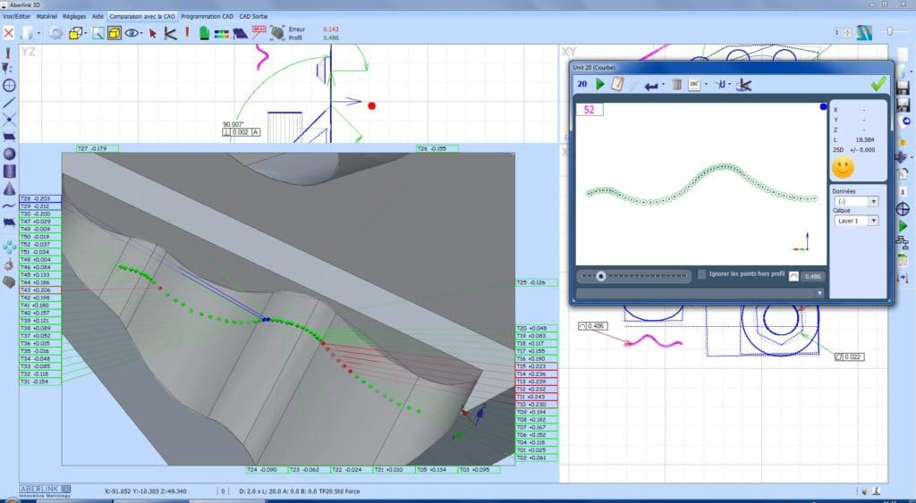 Logiciel ABERLINK 3D Surfacique