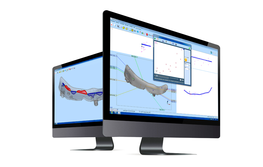 Logiciel de mesure tridimensionnelle