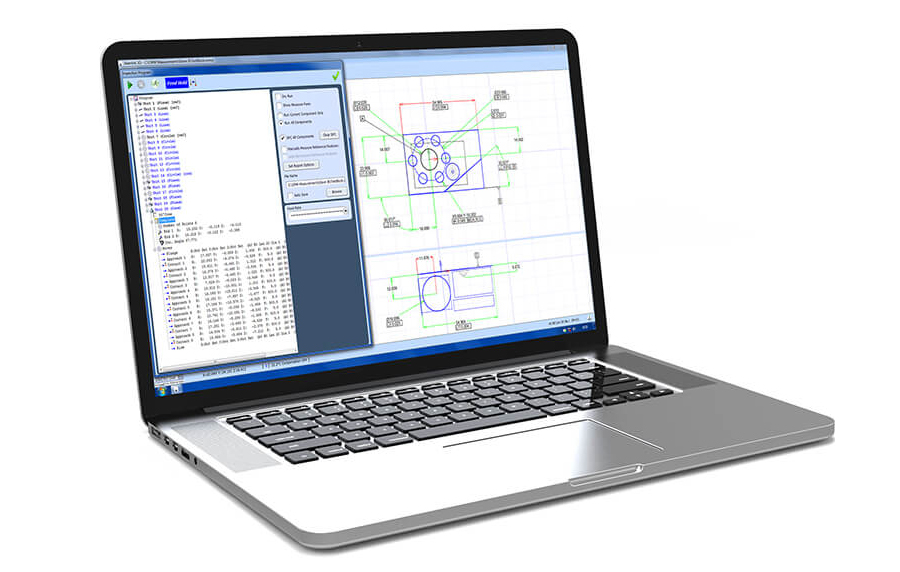 Logiciel de mesure tridimensionnelle