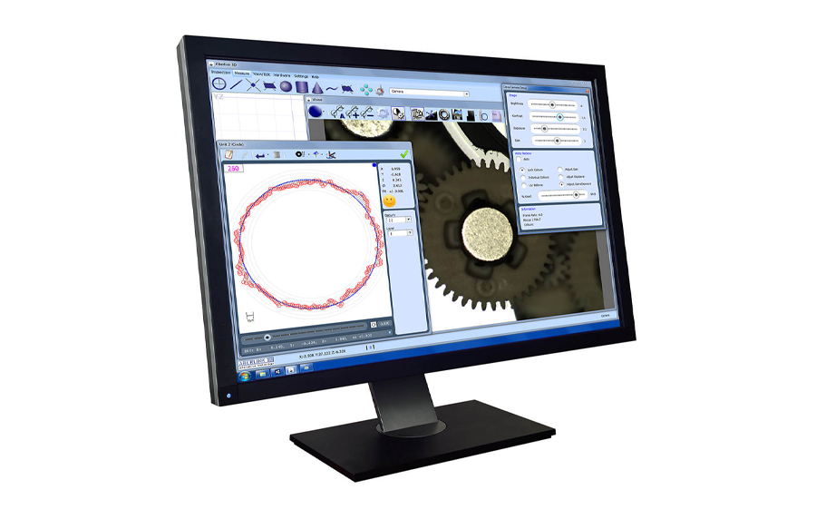 Logiciel de mesure tridimensionnelle