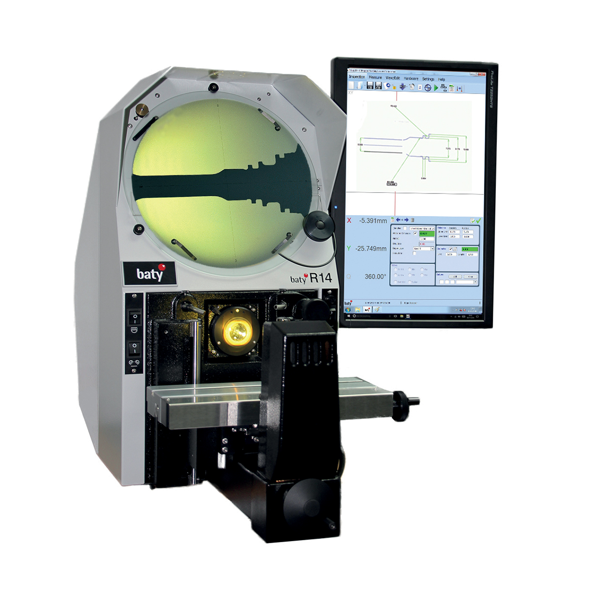 Projecteur de profil - R14